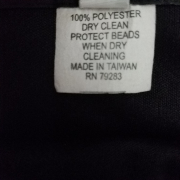 Vintage Petite Alex Evenings Paisley Dress 10P - Picture 5 of 5